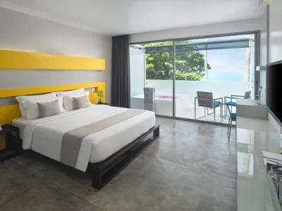Deluxe Sea View with Balcony — Explorar Koh Phangan - Adults Only Resort and Spa